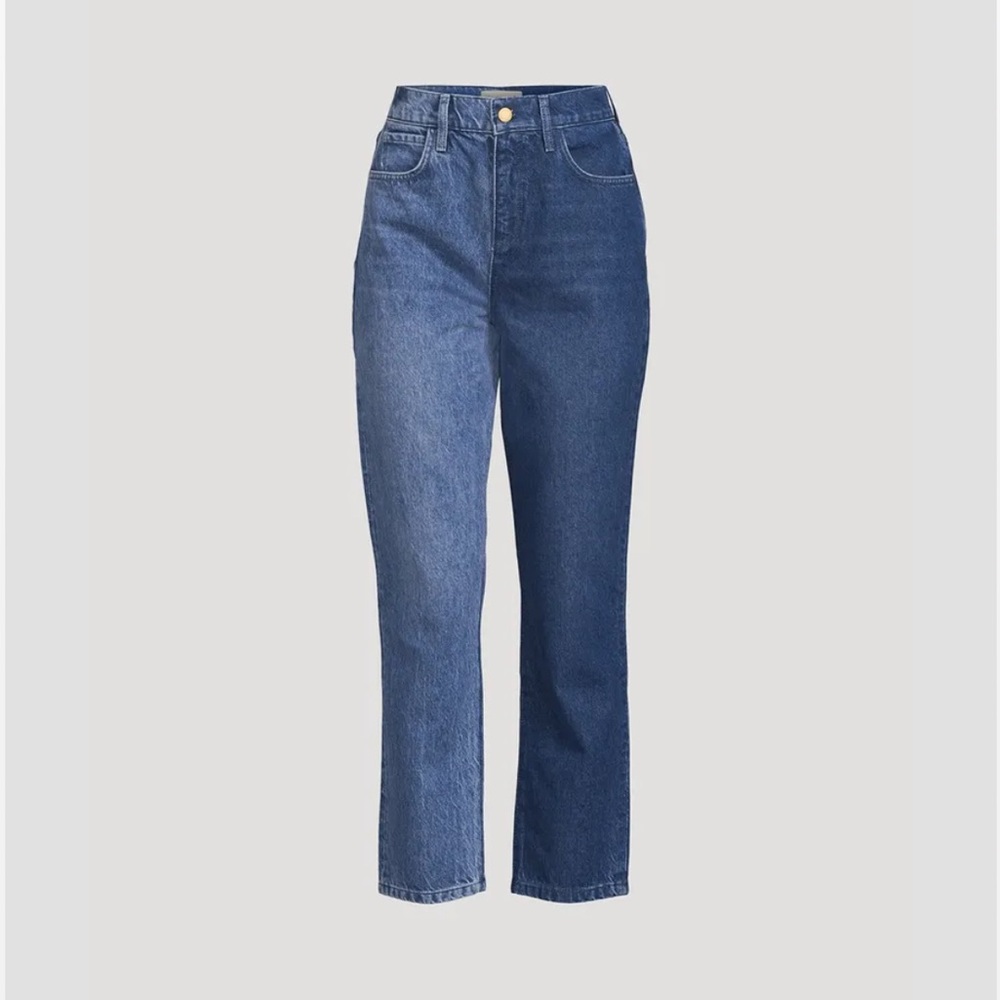 Triarchy x Josephine Skriver | two tone high waisted jean